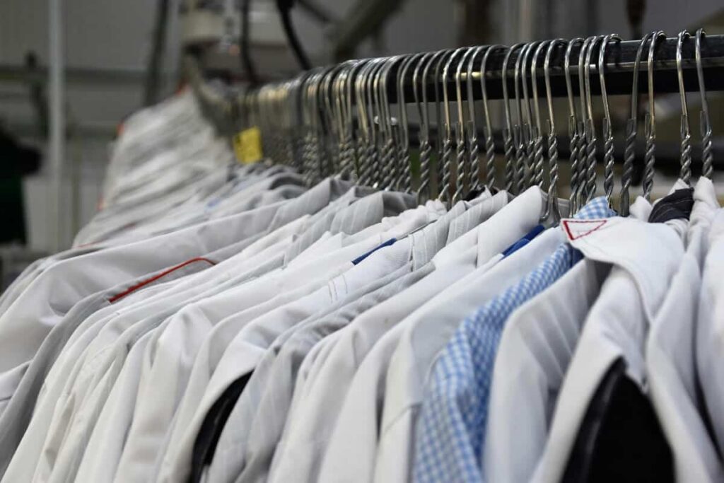 Residential Laundry Services Include Dry Cleaning Pickup and Delivery